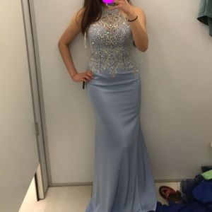 Blue Sparkly Dress